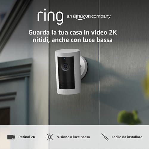 Ring Outdoor Camera Plus (newest gen) Battery | Wide-Angle 2K Video with Ring Vision I DIY Wireless Outdoor Security Camera | alternative to CCTV system I 30-day free trial of Ring Subscription Plan