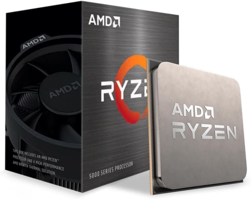 AMD Ryzen 5 3400G Processor (Integrated Radeon™ RX Vega 11 Graphics. 4 cores / 8 threads. 65W TDP. AM4 socket. 6 MB L2+L3 cache. Boost clock up to 4.2 GHz. Wraith Stealth cooler included)
