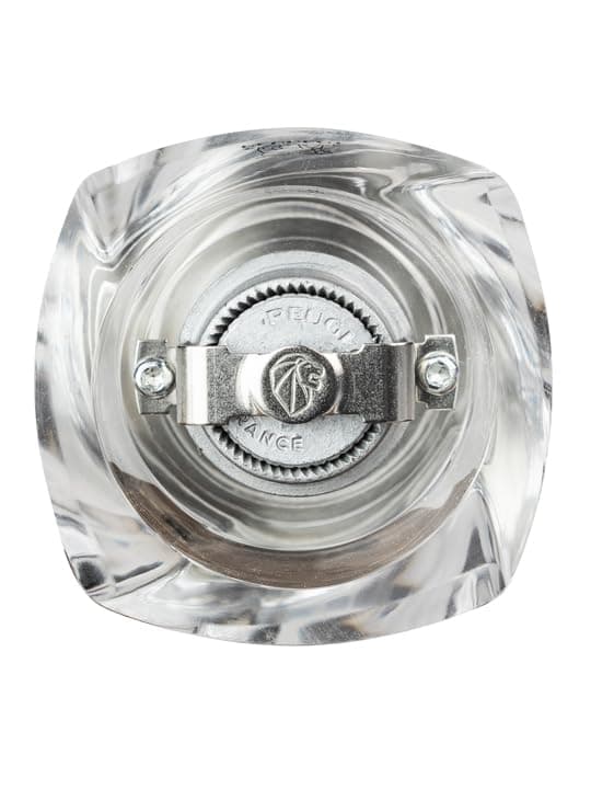 PEUGEOT - Moulin à Poivre Oléron 14 cm - Réglage Classique - En Bois Labellisé PEFC Et Acryl - Fabrication Française - Coloris Chocolat Et Transparent - 5