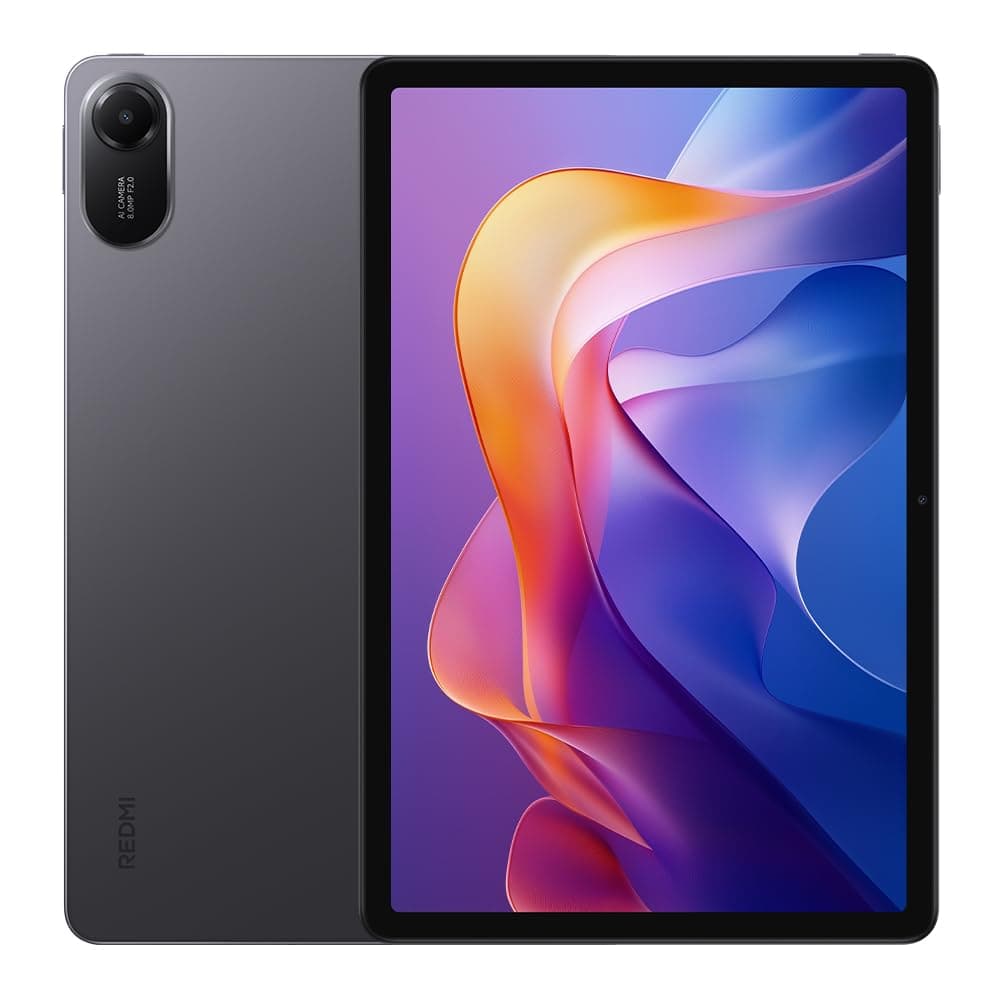 XIAOMI Redmi Pad 2, 8+256Go, Grise, Écran 11" 2,5K, Batterie 9000mAh, Processeur avancé Helio G100-Ultra, (Aucun Adaptateur Secteur Inclus) (Version Française + 2 Ans de Garantie)