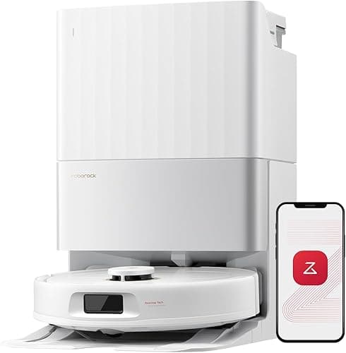 roborock Qrevo S5V Robot Vacuum Cleaner with Mop (Qrevo S5V White)