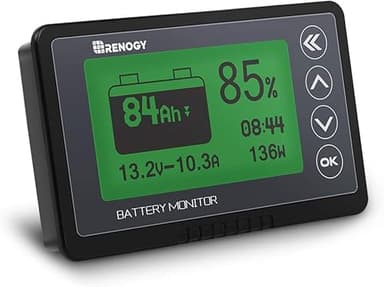 Renogy Moniteur de Batterie 500 A Haute et Basse Tension …