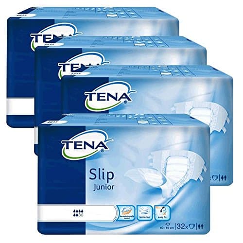 Tena Slip Junior - Slip de maintien - 4 paquets de 32