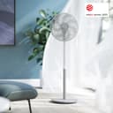 Philips Pedestal Fan Series 2000. Powerful & Ultra-Quiet with SilentWings Technology. 19 dB. 2-in-1 Table & Standing Fan. Adjustable Tilt & Oscillation. 12h timer. White. (CX2550/00) - 2