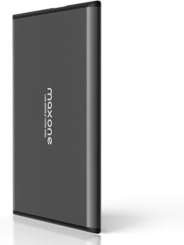 Maxone Portable External Hard Drive 500GB 2.5" HDD - USB …