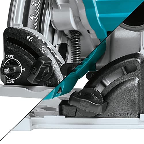 Makita DSP600ZJ (36V) Twin 18V Li-Ion LXT Brushless 165mm Plunge Cut Saw Supplied In A Makpac Case - Batteries And Charger Not Included - 10