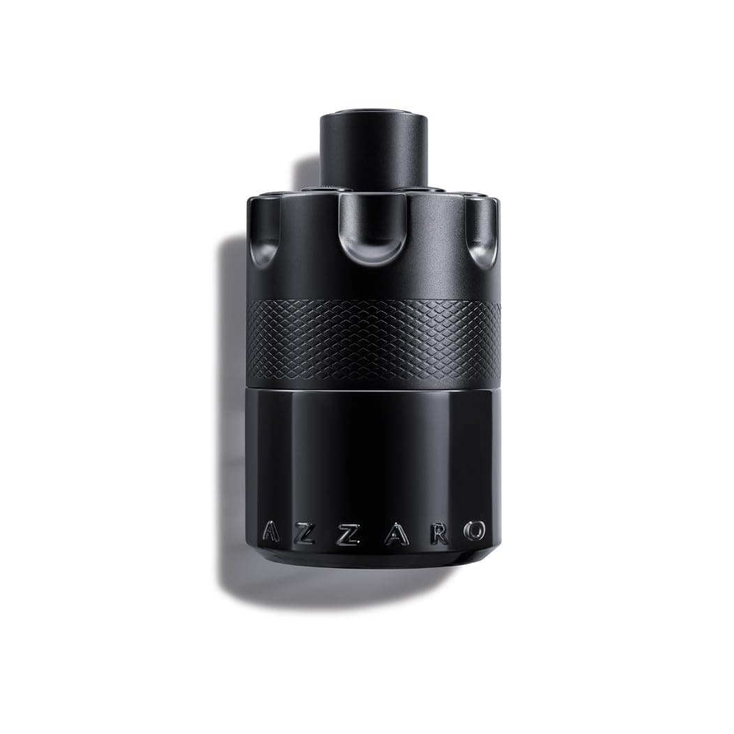 AZZARO The Most Wanted - Eau De Parfum Intense Homme - Fougère Ambré Boisé - Cardamome, Caramel Fondant & Bois Ambré - Tenue Longue Durée - Spray Vaporisateur