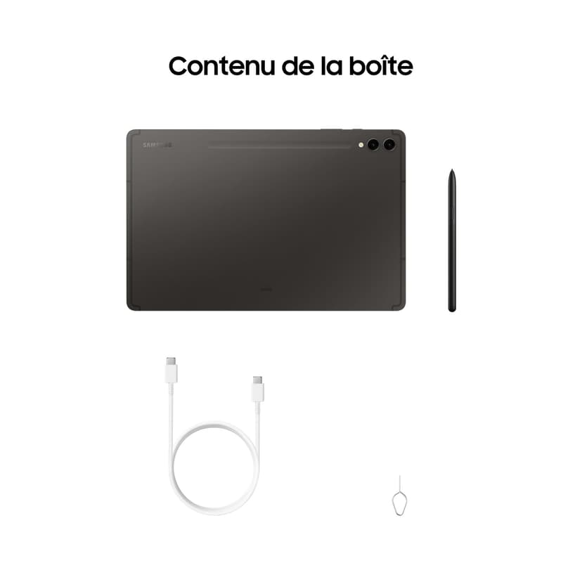 Samsung Galaxy Tab S9+ SM-X810N Qualcomm Snapdragon 256 GB 31.5 cm (12.4") 12 GB Wi-Fi 6 (802.11ax) Android 13 Graphite- SM-X810NZAAEUB - 9