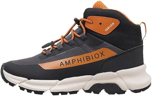 Geox J FLEXYPER Plus BOY, Sneaker, Black