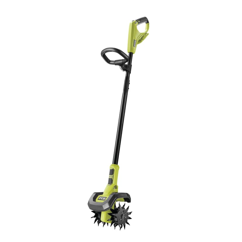 RYOBI - Bineuse sans Fil 18V One+ RY18CVA-0 – 4 Lames Acier, Largeur Ø20cm, Hauteur Adaptable, Idéale pour Petits Massifs et Potagers – Batterie Non Incluse - 1