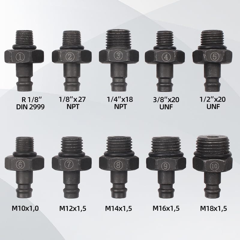 Engine Oil Pressure Tester Kit Diagnostic Tool - 3