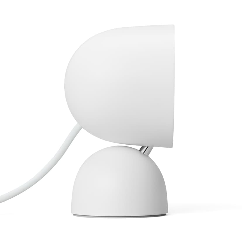 Google Nest Cam Intérieur (Filaire, 3e génération) - Caméra de sécurité intérieure avec vidéo 2K - Fonctionne avec Google Home - Neige - 2