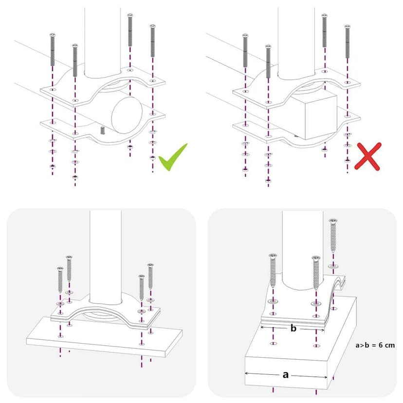 vidaXL Patio Retractable Side Awning 100x300cm Cream Garden Screen Canopy - 9
