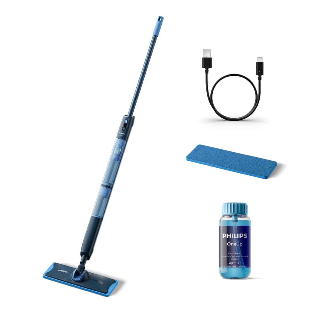 Philips OneUp 5000 Series Electric Mop - 2X Cleaner Floor…