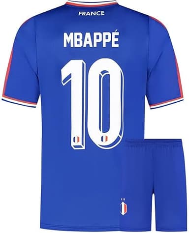 France Football Jersey Set Mbappe Home - Children and Adu…
