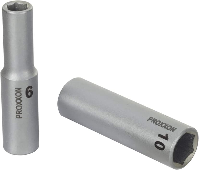 Proxxon 23292 Specialty Socket Set, 0 V, Silver/Green, 1/4-1/2-Inch, Set of 20 Piece - 4