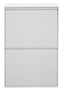 ARREGUI Basic CR601-B2 Poubelle de Recyclage Cuisine 4 Bacs | 23+11+17+17 L (68 L) | Poubelle de Tri Sélectif 4 Rangements | Meuble Poubelle en Acier 4 Seaux | avec Seau de 23L pour Emballages | blanc - 9