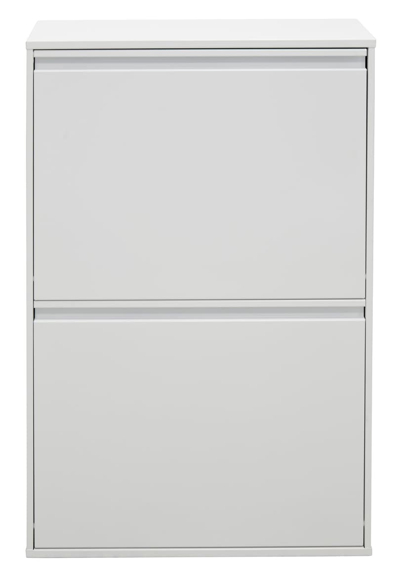 ARREGUI Basic CR601-B2 Poubelle de Recyclage Cuisine 4 Bacs | 23+11+17+17 L (68 L) | Poubelle de Tri Sélectif 4 Rangements | Meuble Poubelle en Acier 4 Seaux | avec Seau de 23L pour Emballages | blanc - 9