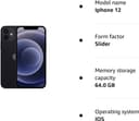 Apple iPhone 12, 64GB, Black (Renewed) - 7