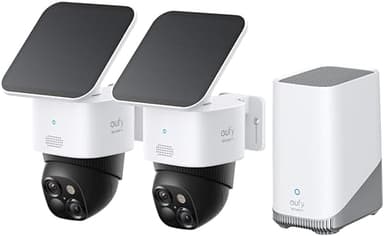 eufy Security SoloCamS340 caméra de sécurité Solaire, Cam…