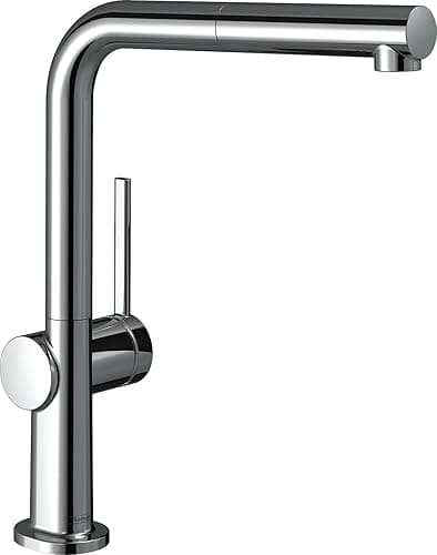hansgrohe Talis M54 Kitchen Tap 270 with pull-out spout and Hose Box, single spray mode chrome