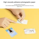 Dewanxin for Xiaomi Pocket Print Paste Paper, 50 sheets 5 x 7.6 cm ZINK Print Paste Paper for Xiaomi Pocket Portable Instant Photo Printer - 3