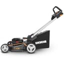 WORX Nitro 40V (2x20V) Lawn Mower | PowerShare | WG749E | Includes 2 4Ah Batteries and Dual Charger | 46 cm with traction | Mulching | 7 Height Positions - 2
