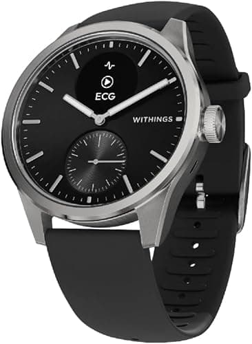 Withings ScanWatch 2, Heart Health Hybrid Smartwatch for …