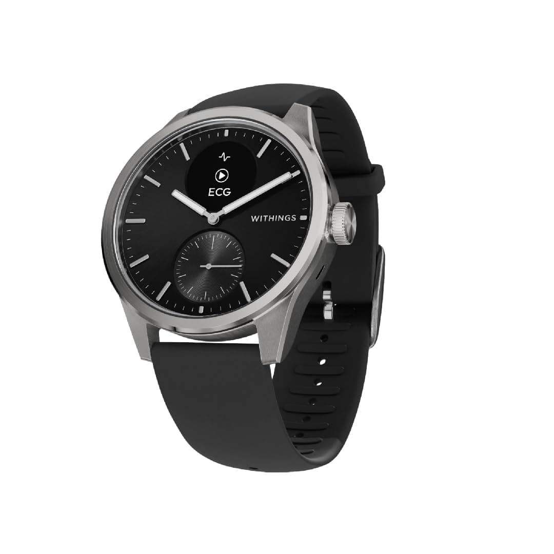 Withings ScanWatch 2, Heart Health Hybrid Smartwatch for …