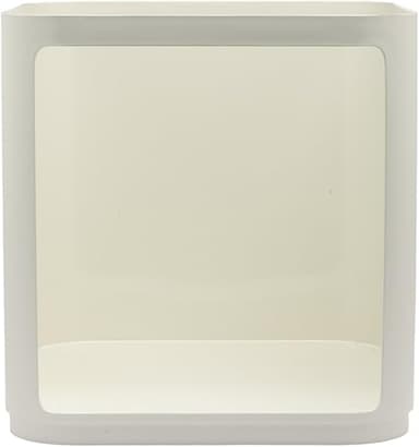 Kartell COMPONIBILE Table de chevet, Blanc