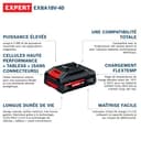 Bosch EXPERT 18V System high-power battery EXBA18V-40 (up to 2000W max. power) - 2