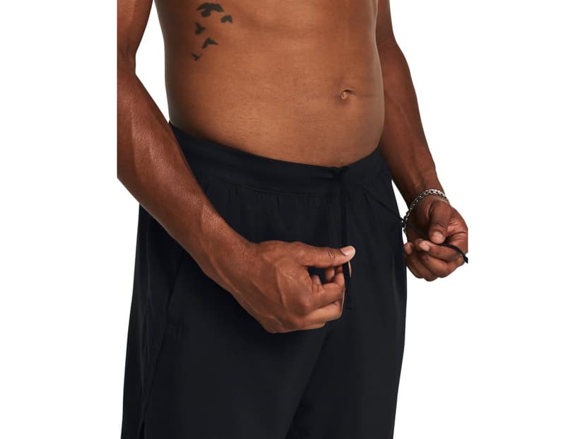 Under Armour UA Launch 7'' Shorts - Shorts - Bottoms - Black/White/Reflective - Size: LG - 7