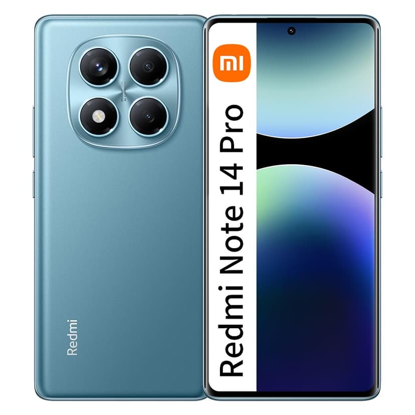 XIAOMI Redmi Note 14 Pro 4G 12/512GB Azul Océano - 1