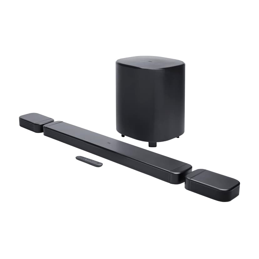 JBL Bar 800 MK2, Barre de Son Bluetooth 7.1 canaux pour TV avec Enceintes détachables, Caisson de Basses de 25,4 cm, Dolby Atmos, HDMI eARC, Wi-FI, vidéo 4K, PureVoice 2.0 et MultiBeam 3.0, Noir - 1