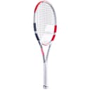 BABOLAT Pure Strike 100 U NC Racket, Adults Unisex, Blanc Rouge Noir (White), 2 - 2