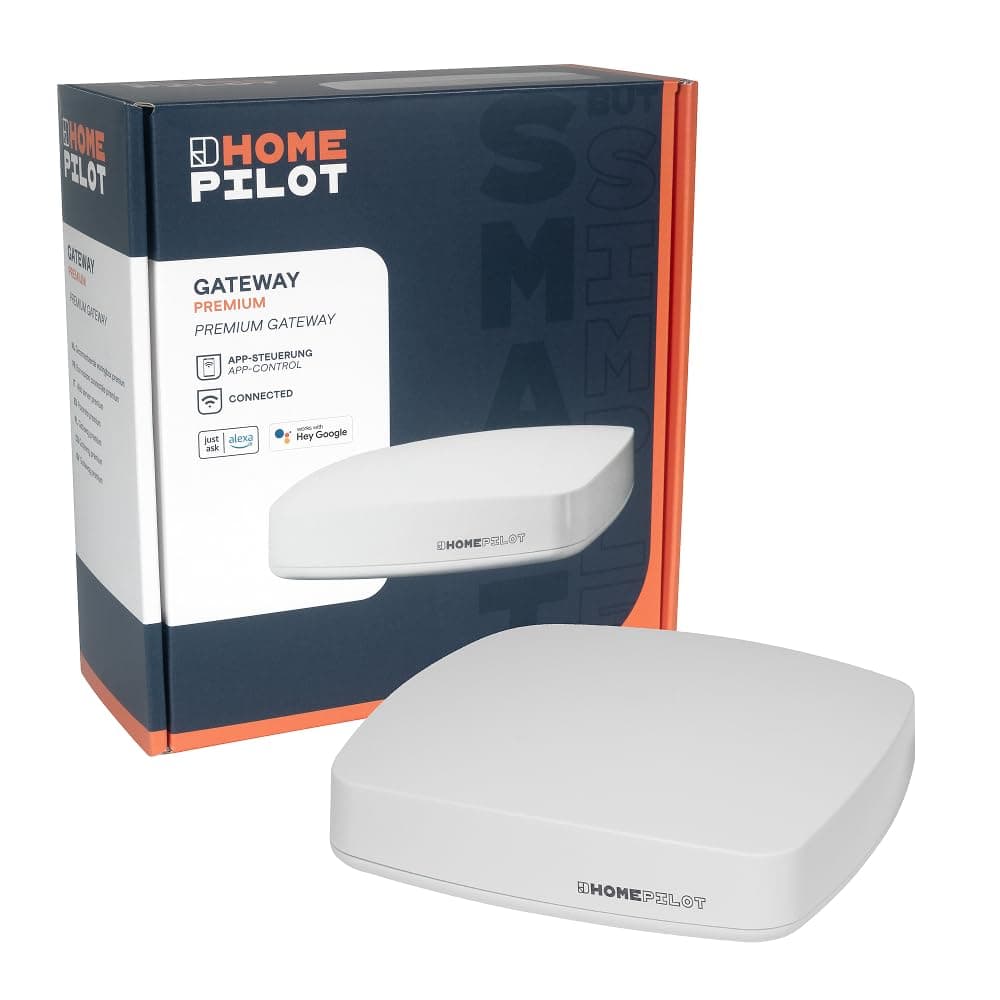 HOMEPILOT - Premium smart home box | home automation box to integrate and control your smart home equipment via an app or switches | Compatible with Alexa, Google Assistant and more