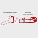 Scheppach CSE2600 Electric Chainsaw | 2400W Motor | 18" Bar | 15 m/s Speed | Tool-Free Tensioning - 7