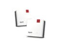 Fritz! Mesh Set 1600 Lot de 2 (2 x Fritz!Repeater, idéal pour routeur Internet ou Modem à Fibre Optique (Ont), Couverture Wi-FI pour 3 à 5 pièces, Wi-FI 6 jusqu'à 3 000 Mbit/s, Version Allemande) - 1