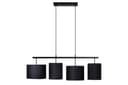 LUCIDE MAYA - Suspension - 4xE27 - Noir - 2