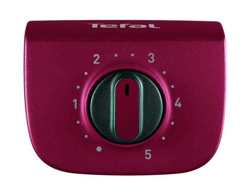 Tefal BG90E5 Easygrill Adjust Elektro- Tischgrill | 2300 Watt | 720 cm² Grillfläche | Einfache Reinigung | Schwarz/ Burgunderrot - 5