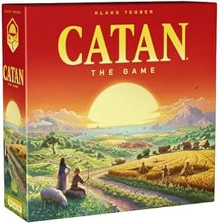 Catan 6ème édition - Jeu de société - À partir de 10 Ans - 3 à 4 Joueurs - Temps de Jeu de 60 à 90 Minutes - 1