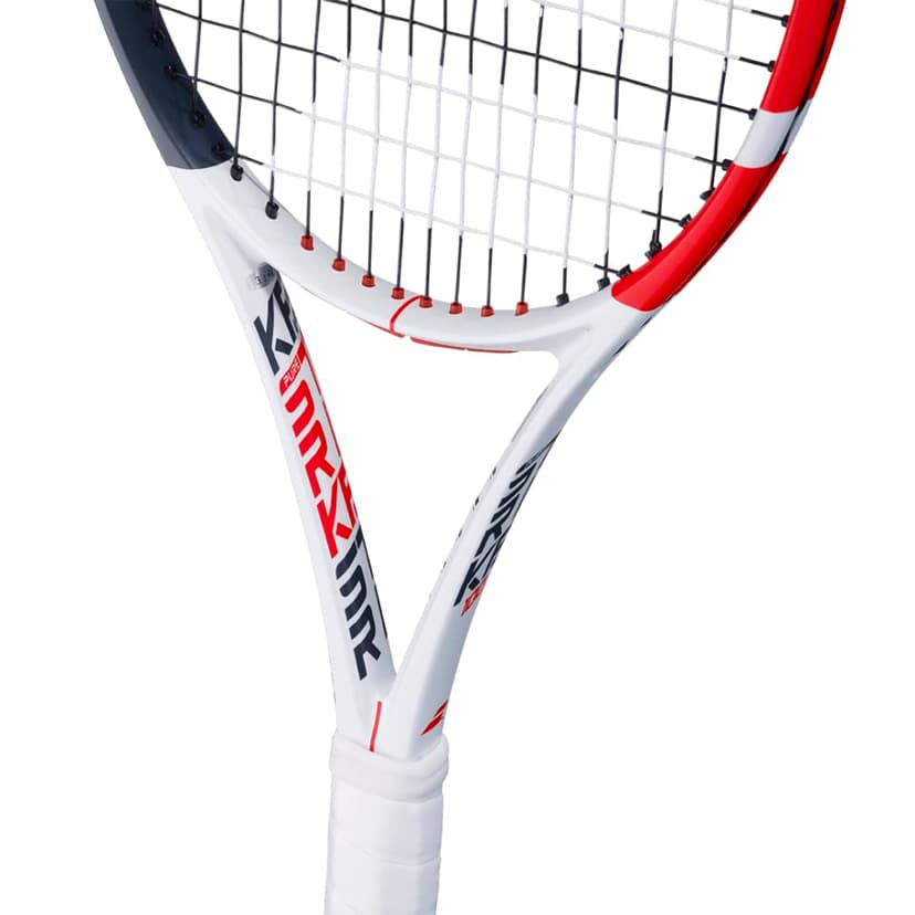 BABOLAT Pure Strike 100 U NC Racket, Adults Unisex, Blanc Rouge Noir (White), 2 - 5