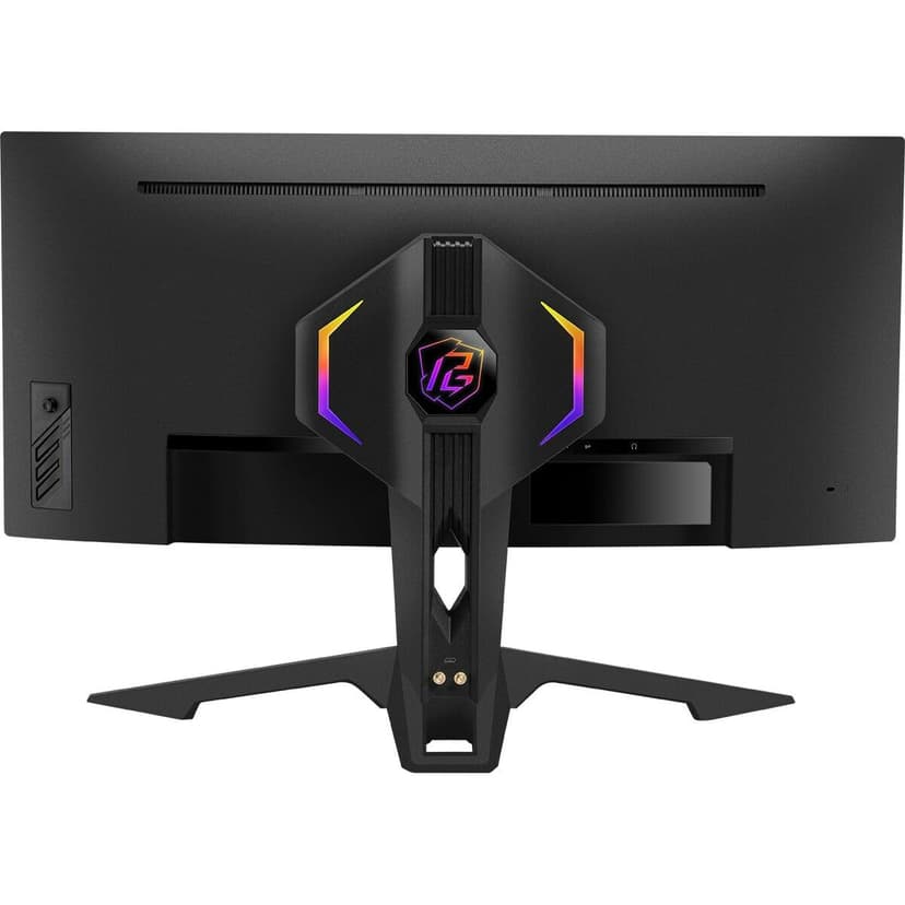 Asrock PG34WQ15R3A Moniteur de Jeu incurvé 34", WQHD, 165 Hz, 1 MS, antenne WiFi, Mini OLED - 6