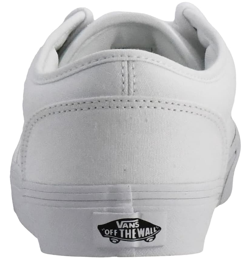 Vans Men's Atwood Sneaker, Canvas White/White, 7.5 UK - 3