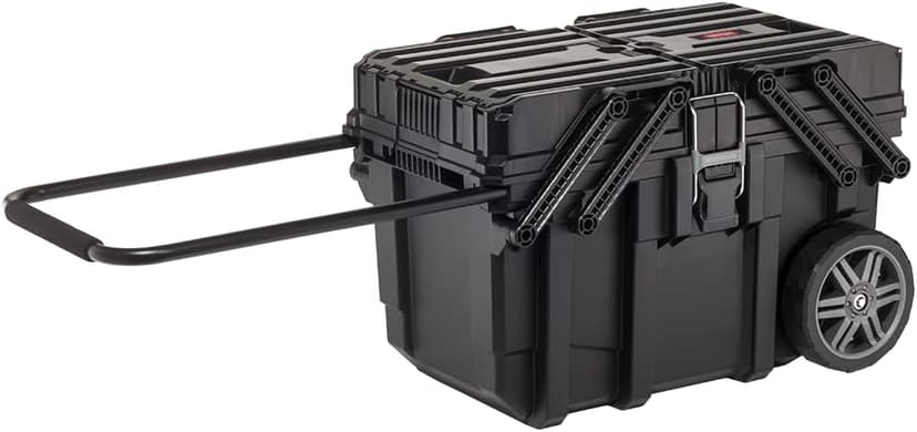 Keter 17203037 KET17203037 Wheeled Job Box Black, 57 Litre - 1
