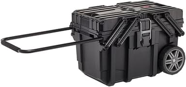 KETER | Coffre de chantier 15G, Noir, 64,6 x 37,3 x 41 cm…