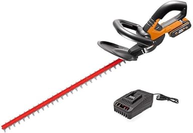 WORX 18V (20V Max) WG261E Wireless Hedge Trimmer, 1pc 20V…