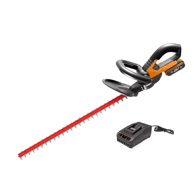 WORX 18V (20V Max) WG261E Wireless Hedge Trimmer, 1pc 20V… - 1