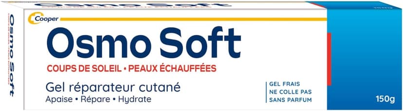 OSMO SOFT - Coups de soleil - Peaux échauffées - Tube de 150g - 1
