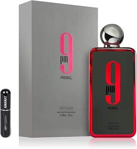 Rebel Eau de parfum 9 PM 100 ml, parfum arabe masculin lo…